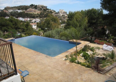 Infinity pool in Coveta Fuma – Alicante