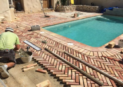 8 x 4 Swimming Pool – Rustic look